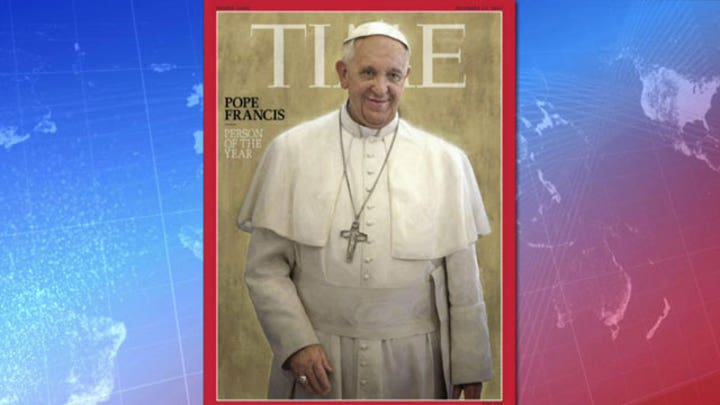 Pope Francis named Time's Person of the Year