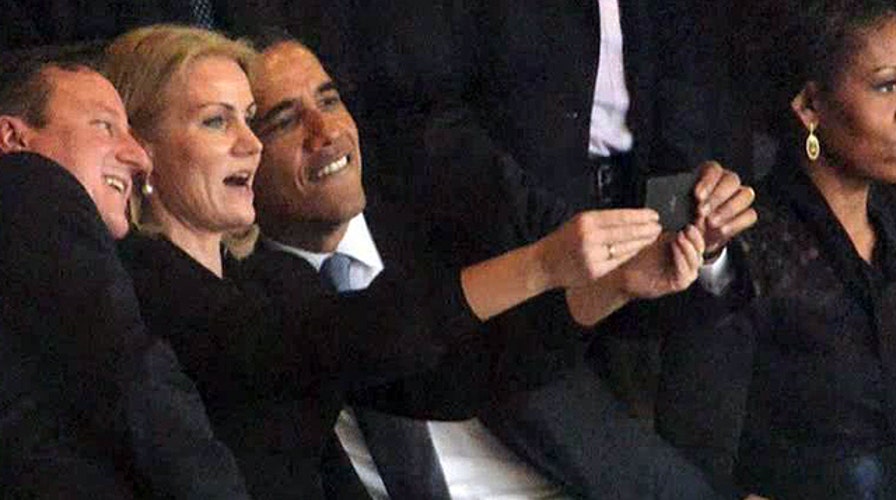 Greta: Really, Mr. President? A selfie at a memorial?