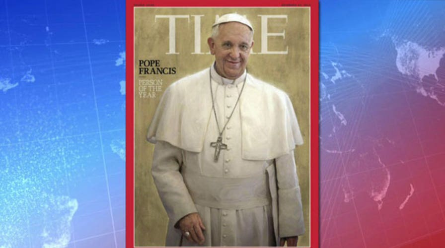 Pope Francis named Time's Person of the Year