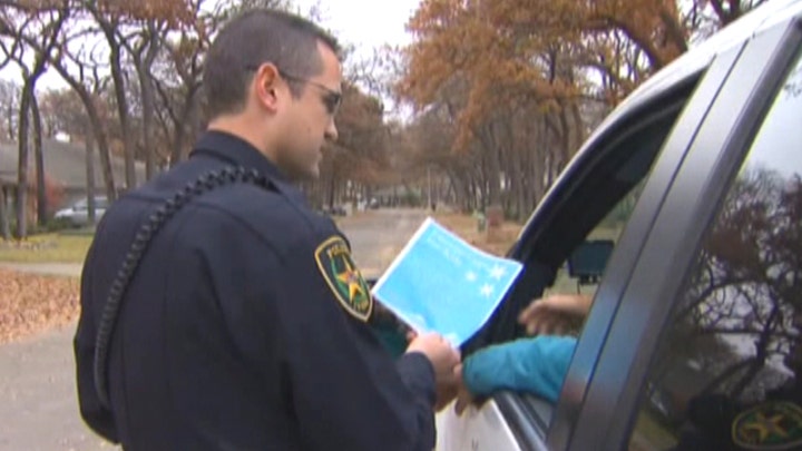 Town lets traffic violators donate toys in lieu of tickets