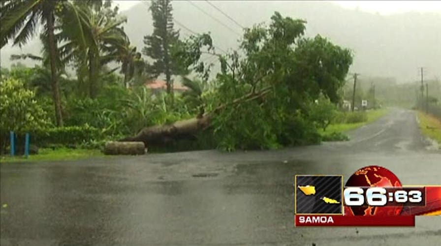 Around the World: Cyclone sweeps through Samoa