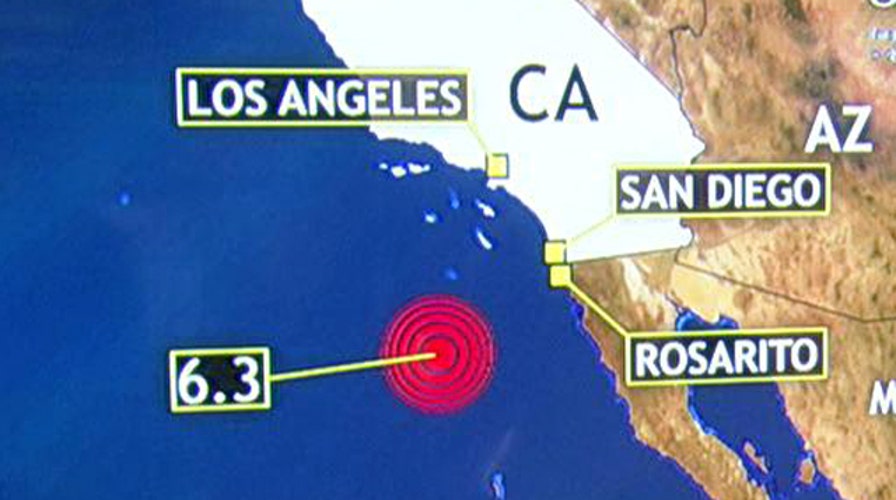 Powerful, 'unusual' quake strikes off California coast