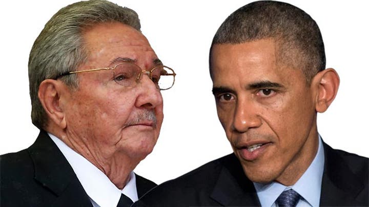 President Obama normalizing relations with Cuba