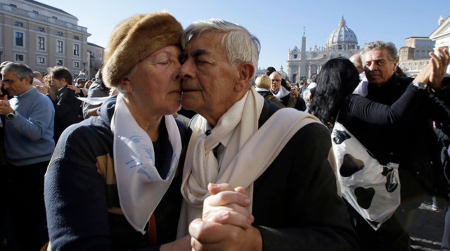 Flash mob dancers descend on Vatican for pope's birthday