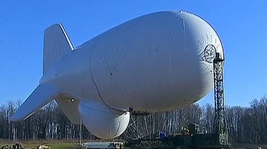 Military tests new surveillance airship