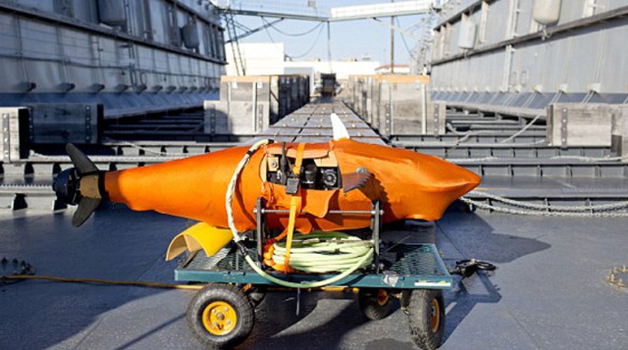 Navy’s new stealth robot looks like a shark