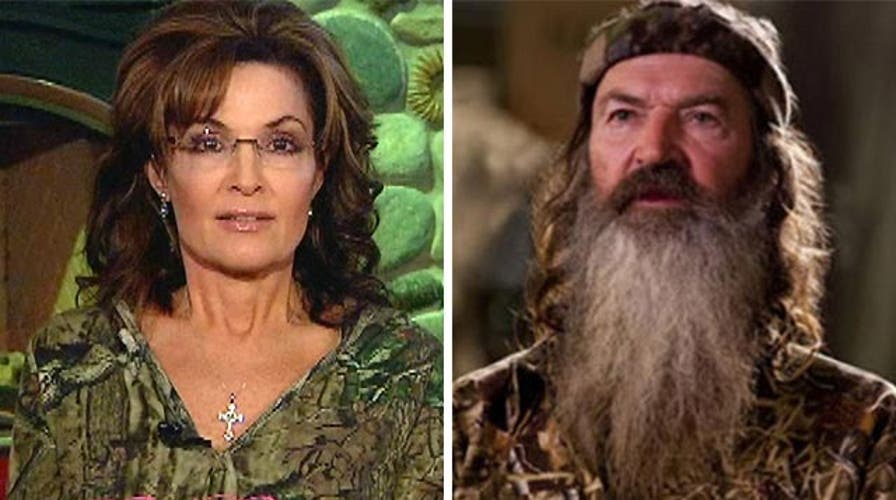 Sarah Palin sounds off on 'Duck Dynasty' suspension