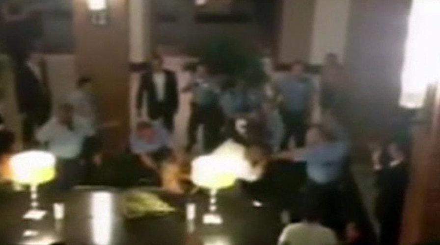 Two defendants in wedding brawl heading to trial