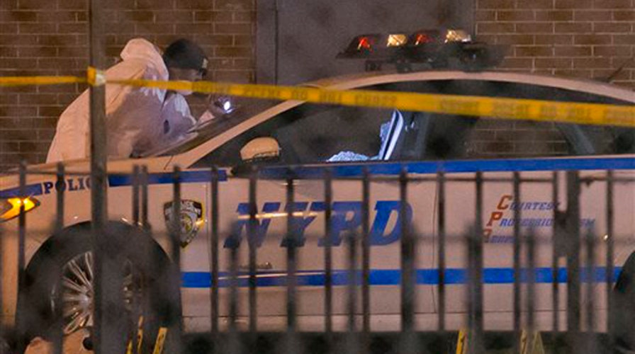 Two NYPD cops shot, killed on patrol