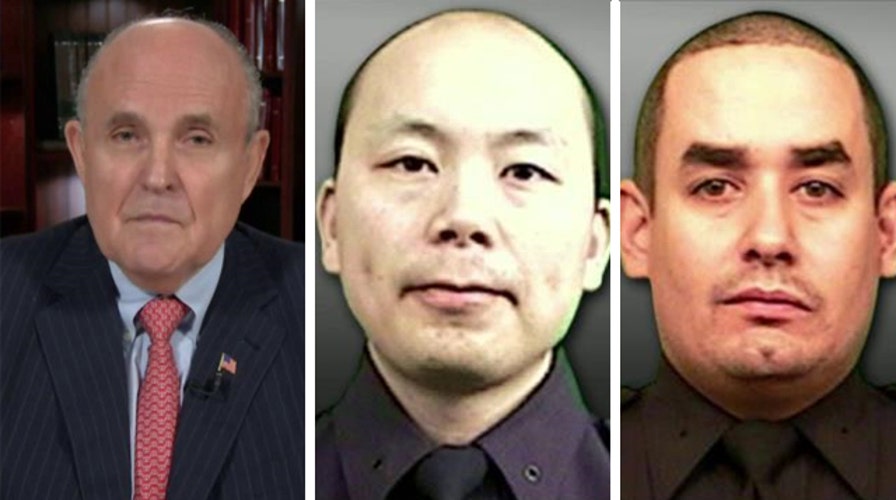 Rudy Giuliani on murder of two NYPD officers