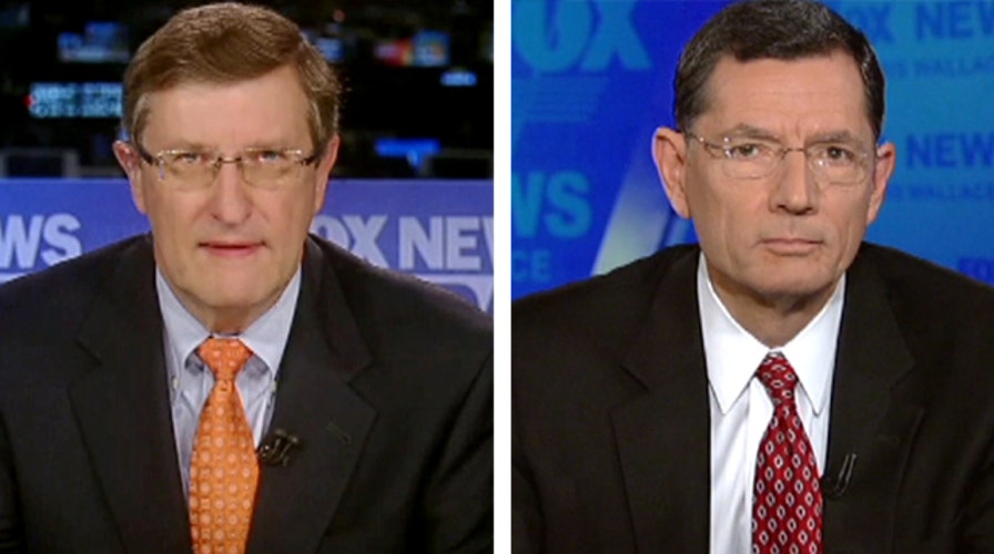 Sens. Conrad, Barrasso debate chances of 'fiscal cliff' deal