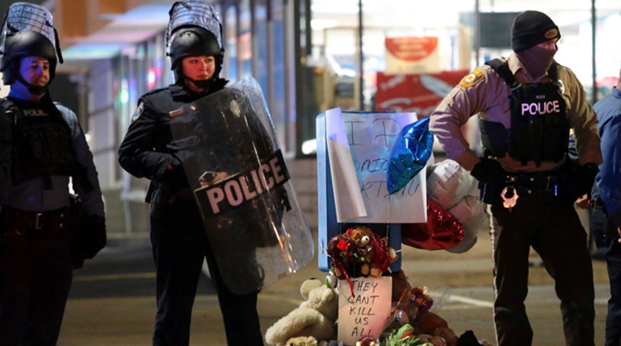 Protests for second night after shooting near Ferguson