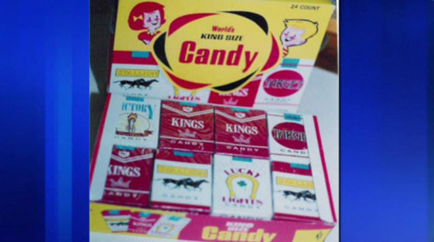 Government crackdown on candy cigarettes