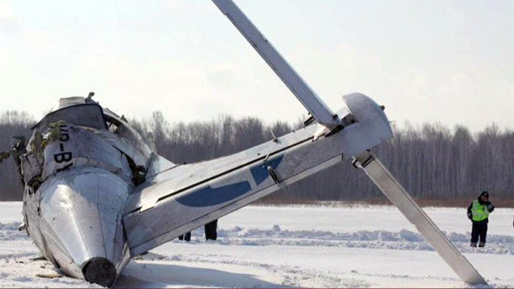 4 dead after Russian plane crashes into highway