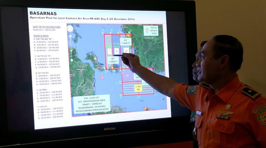 Clues rescuers are using to find AirAsia jet 