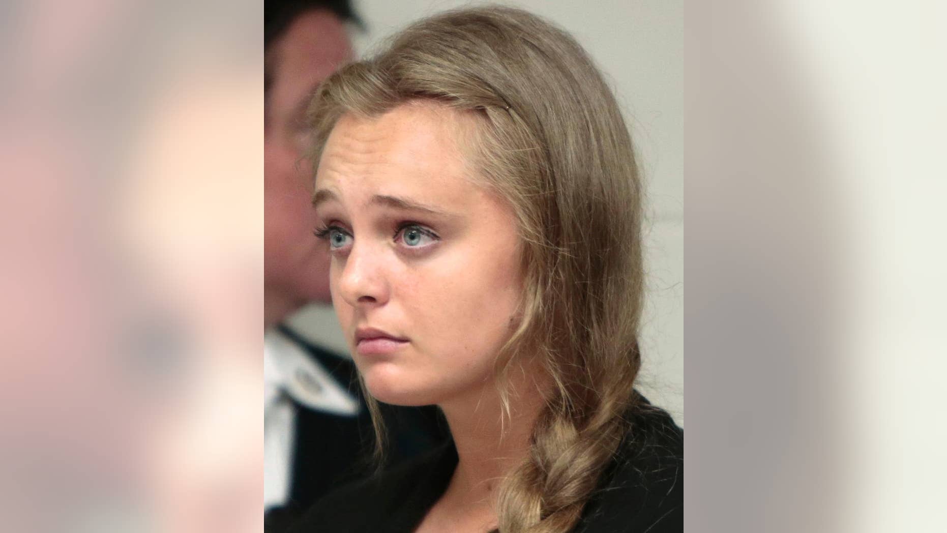 Michelle Carter in court in New Bedfored, Mass., in 2015.