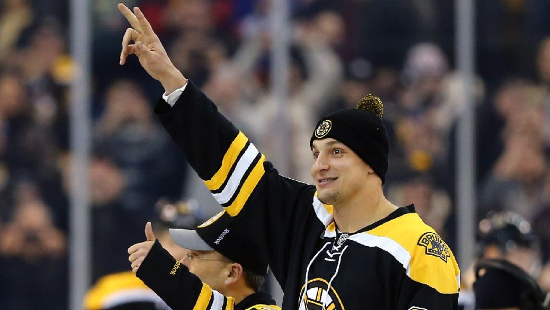 gronk bruins jersey