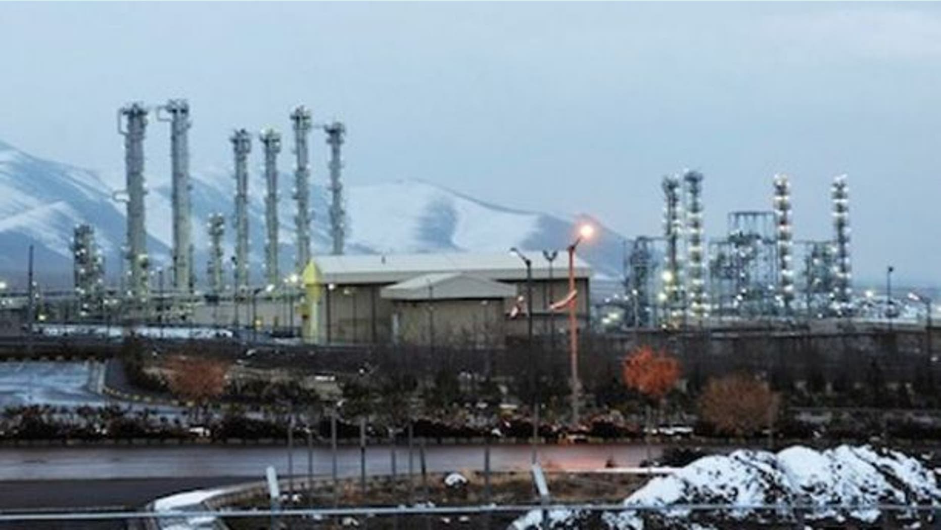 Jan. 15, 2011: A file photo shows Iran's heavy water nuclear facilities near the central city of Arak 150 miles southwest of Tehran. (AP)