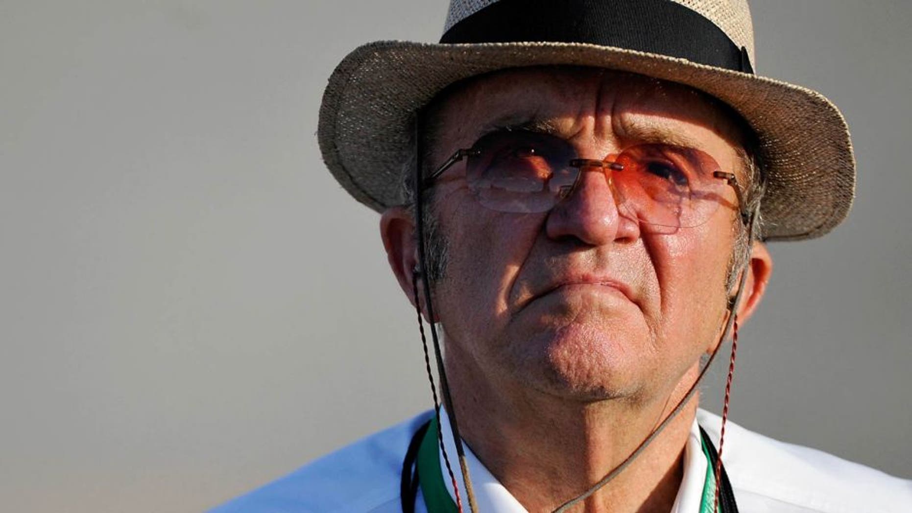 RICHMOND, VA - SEPTEMBER 06: Team owner Jack Roush looks on from the grid during qualifying for the NASCAR Sprint Cup Series Federated Auto Parts 400 at Richmond International Raceway on September 6, 2013 in Richmond, Virginia. (Photo by Rainier Ehrhardt/NASCAR via Getty Images)