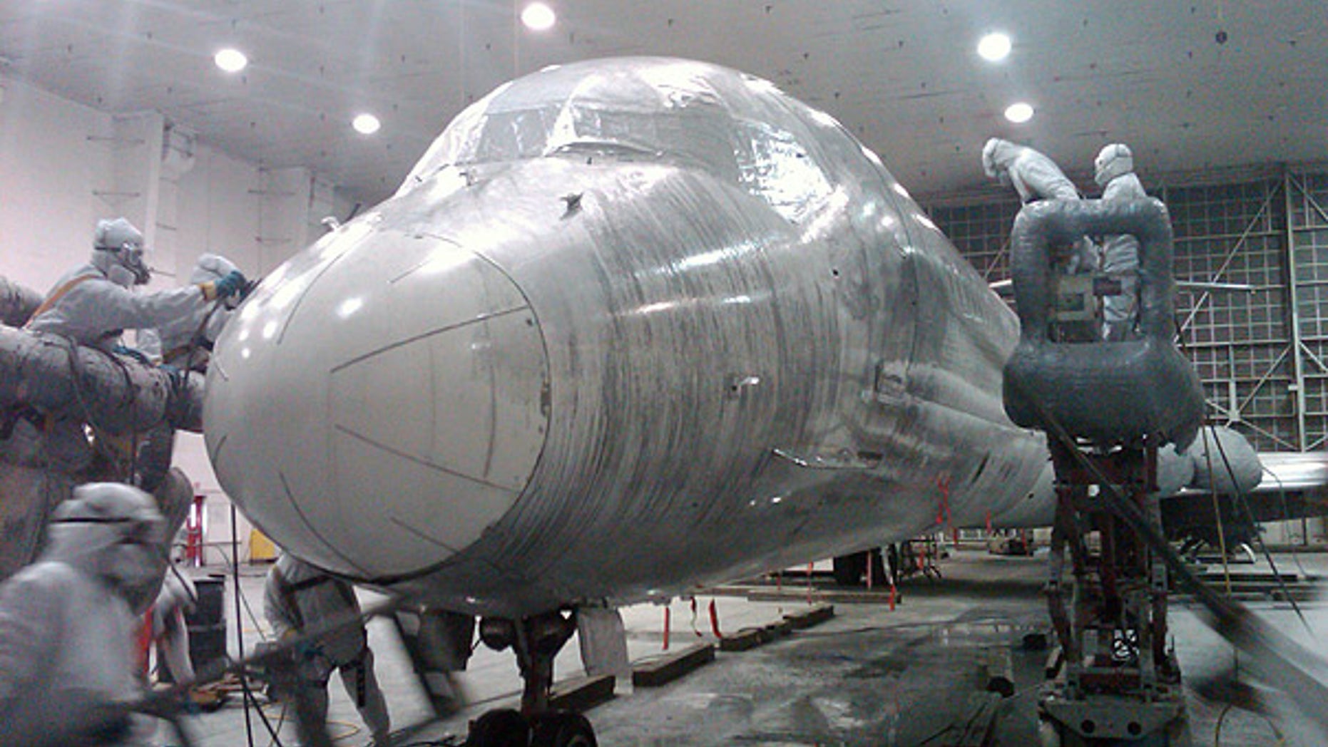 Leading Edge's paint facility in Greenville, Mississippi.