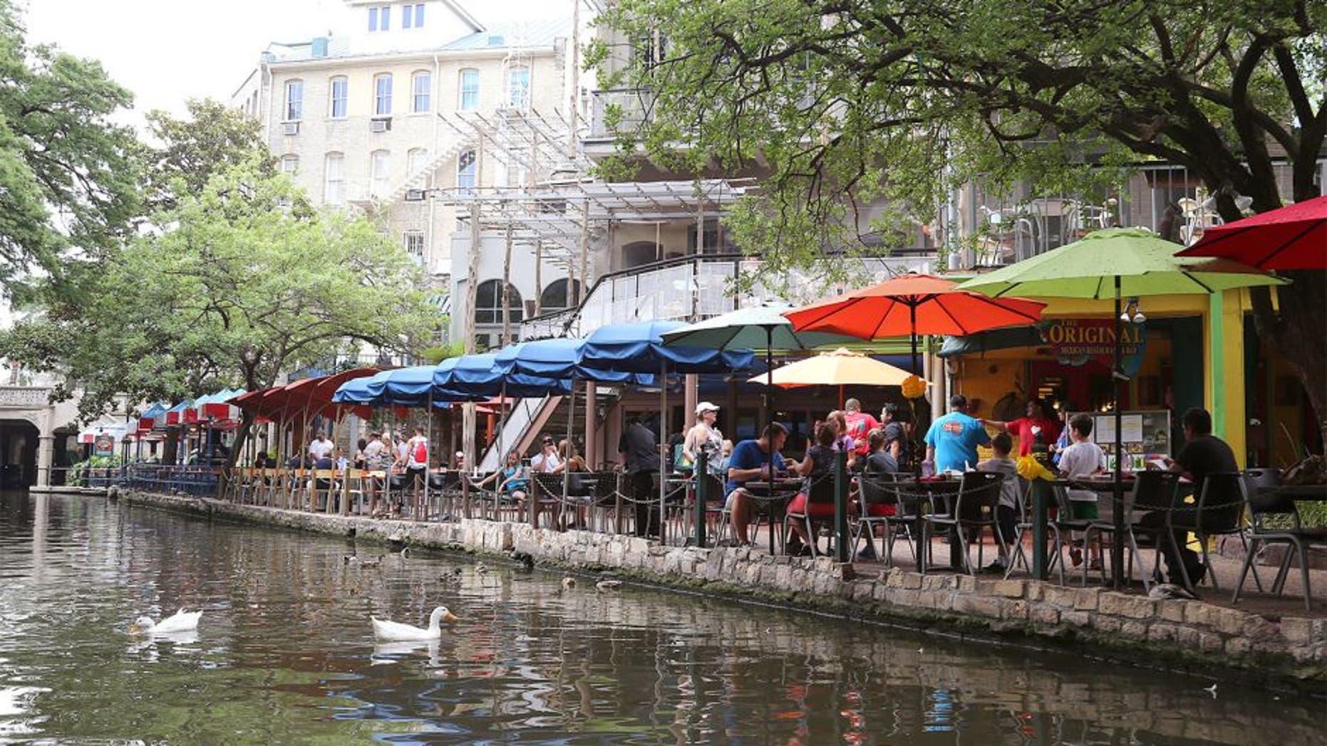 Jun 6, 2014; San Antonio, TX, USA; A general view of the River Walk in downtown San Antonio during the week the city host the 2014 NBA Finals . Mandatory Credit: Matthew Emmons-USA TODAY Sports