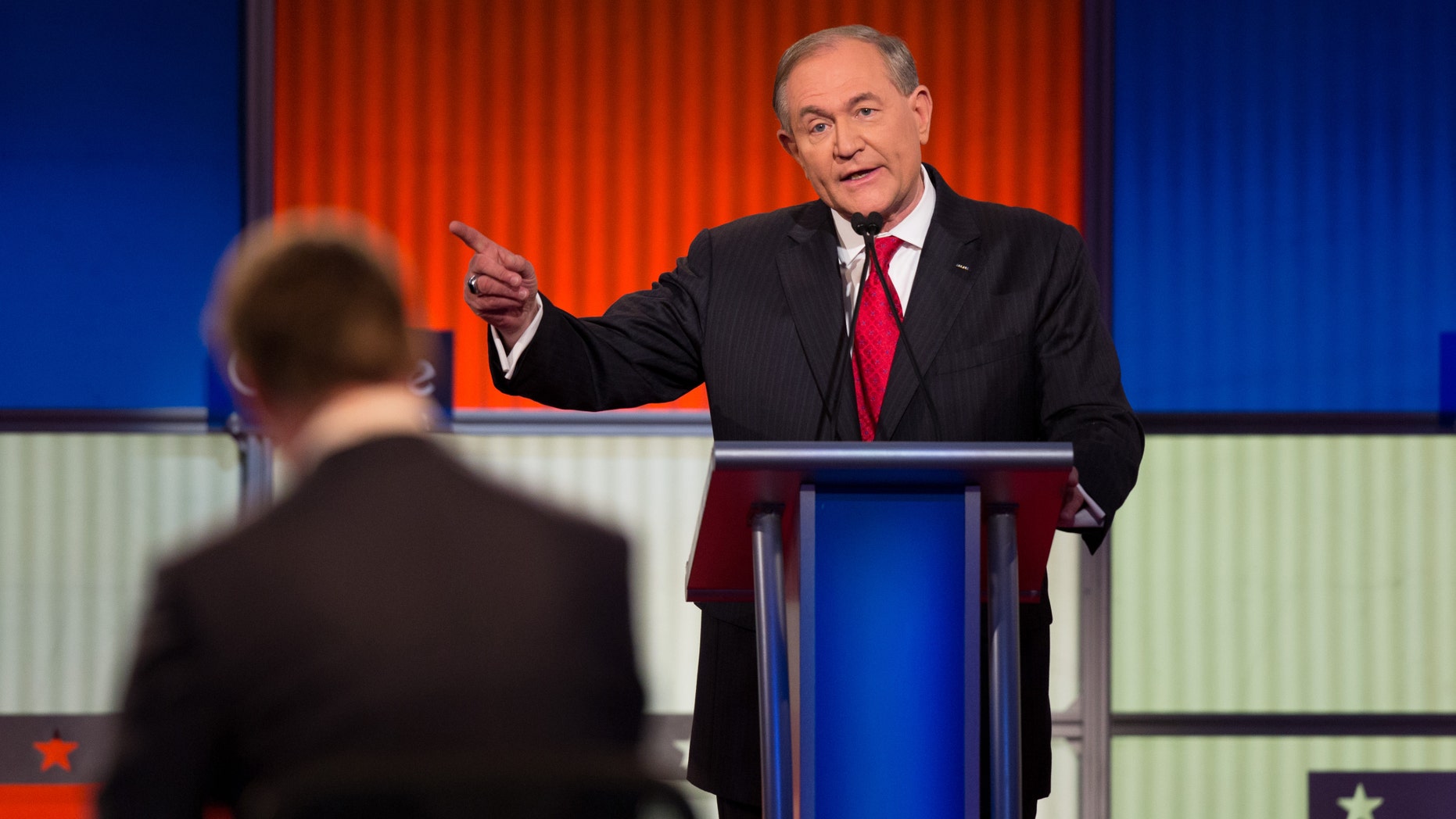 The Fox News republican debate Thursday, Jan. 28, 2016, at the Iowa Events Center in Des Moines, Iowa. Scott Morgan/Fox News