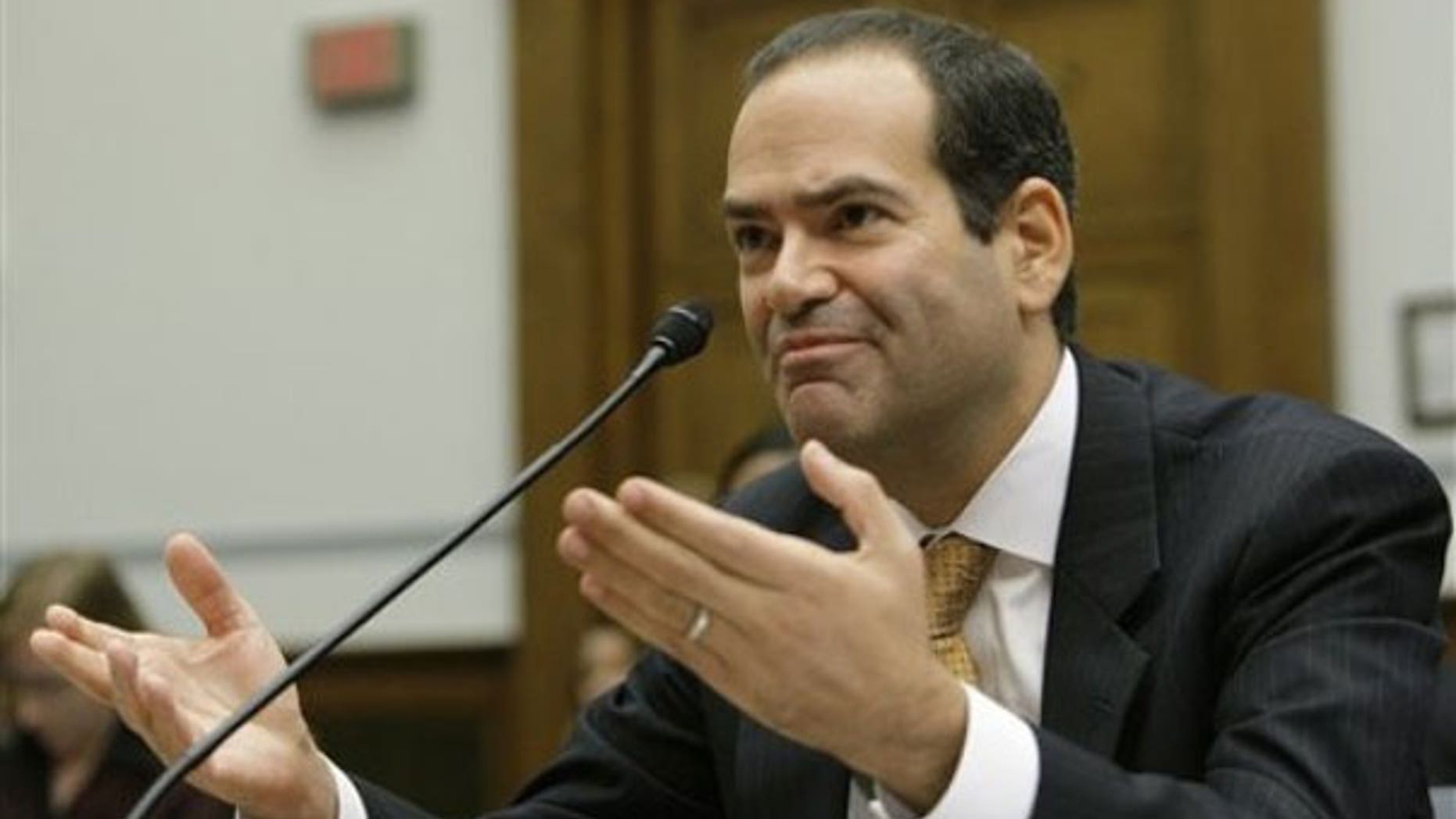 FILE: Neil Barofsky, special inspector general for the Trouble Asset Relief Program (TARP) (AP).