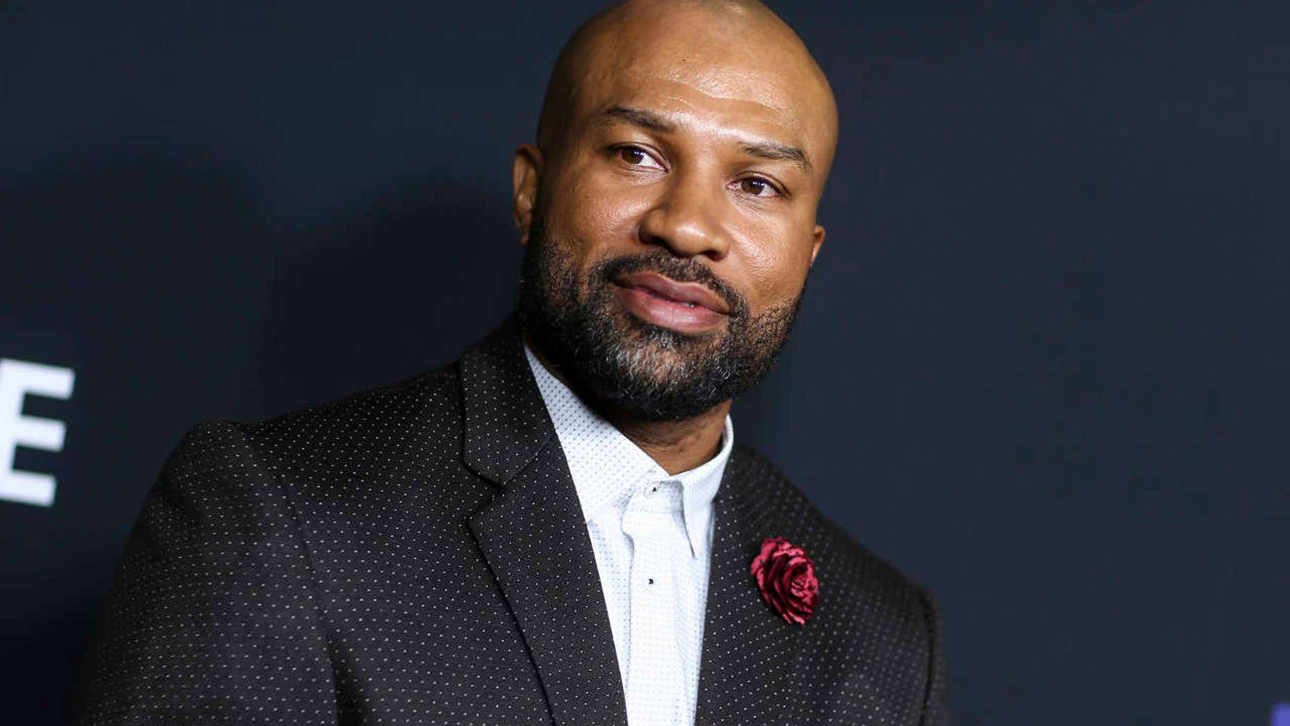 FILE - In this March 29, 2016, file photo, Derek Fisher attends the LA Premiere of "Meet the Blacks" held at ArcLight Hollywood in Los Angeles.
