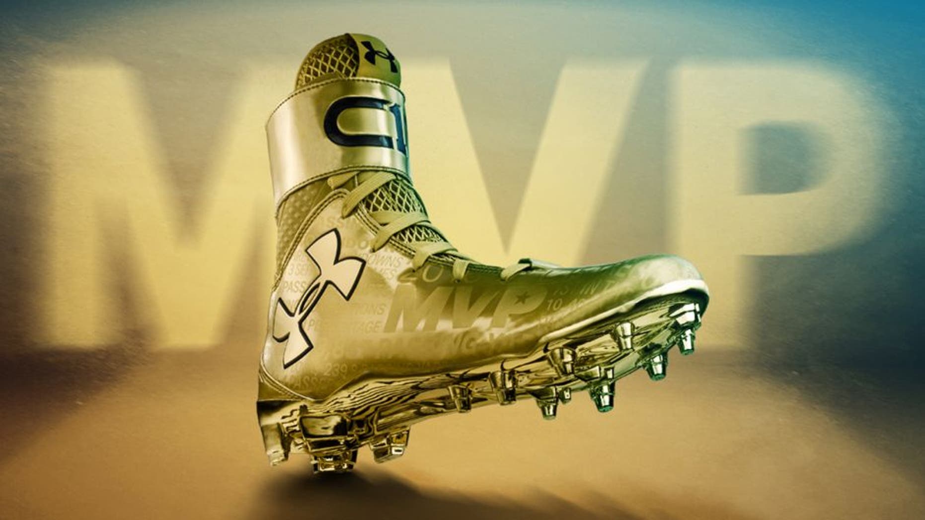 all gold cam newton football cleats