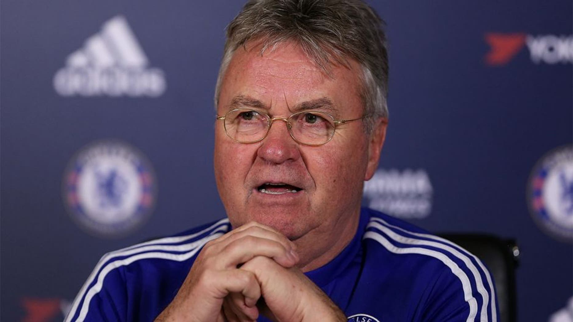 Football Soccer - Chelsea - Guus Hiddink Press Conference - Chelsea Training Ground - 12/2/16 Chelsea manager Guus Hiddink during the Press Conference Action Images via Reuters / Matthew Childs Livepic EDITORIAL USE ONLY.