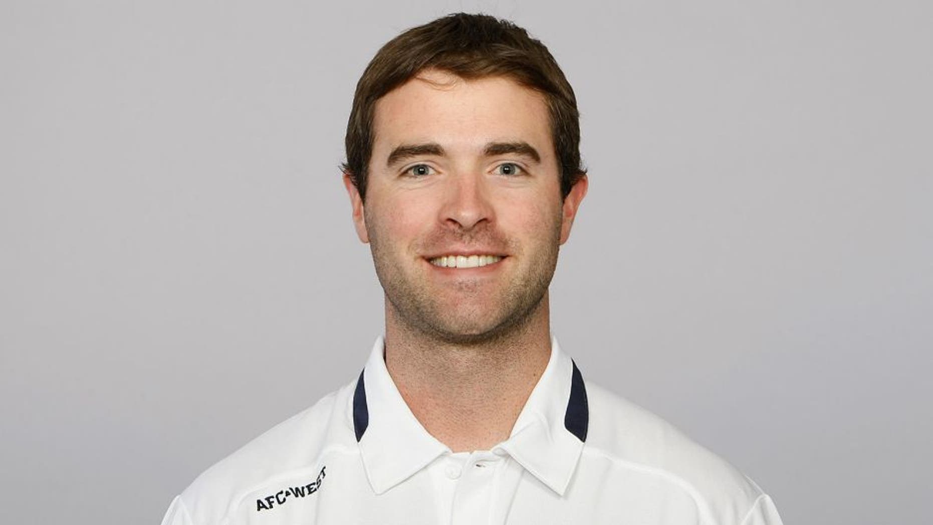 ENGLEWOOD, CO - CIRCA 2011: In this handout image provided by the NFL, Brian Callahan of the Denver Broncos poses for his NFL headshot circa 2011 in Englewood, Colorado. (Photo by NFL via Getty Images)