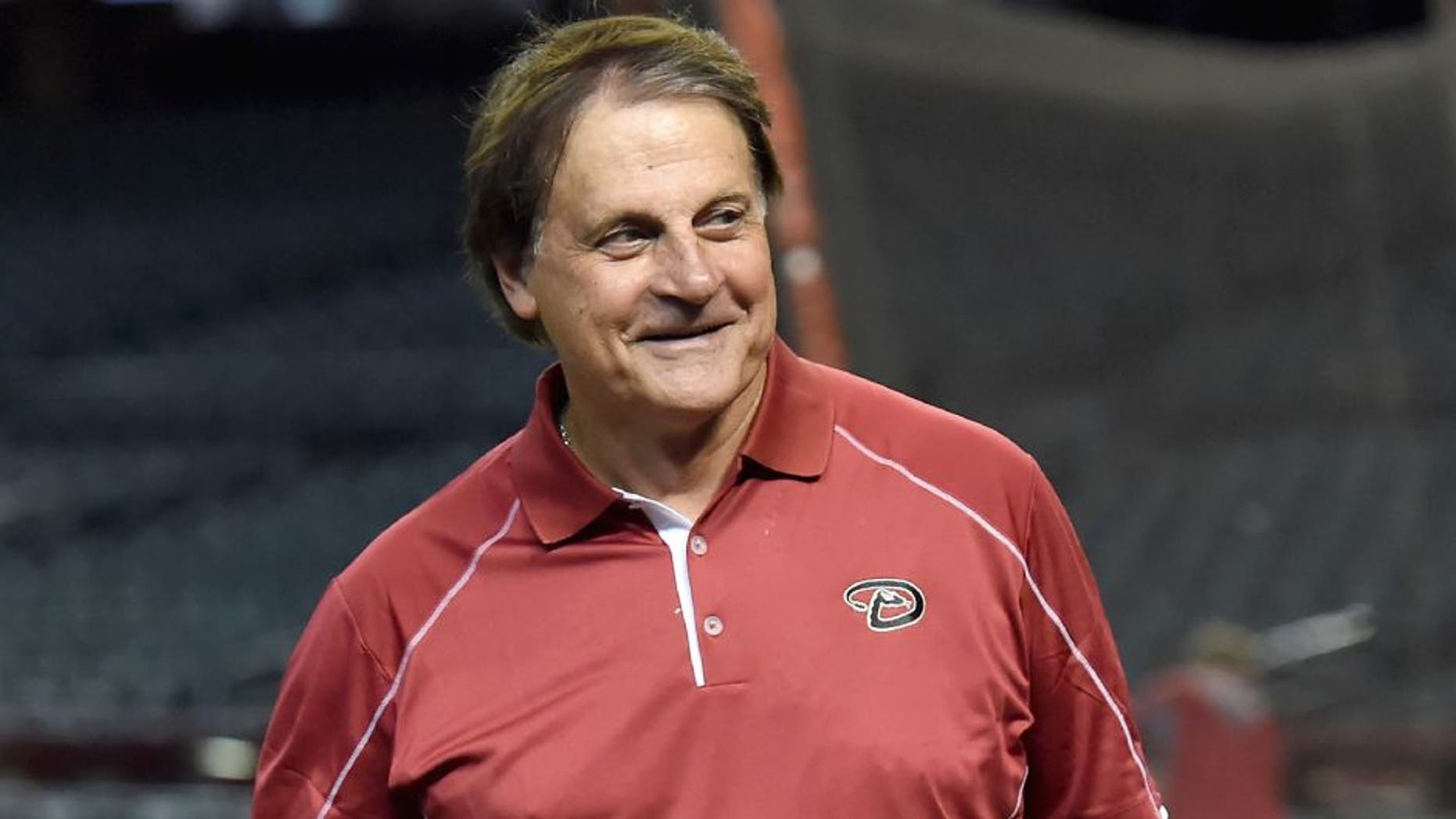 PHOENIX, AZ - JULY 22: Chief Baseball Officer Tony LaRussa of the Arizona Diamondbacks watches batting practice prior to a game between the Arizona Diamondbacks and the Detroit Tigers at Chase Field on July 22, 2014 in Phoenix, Arizona. (Photo by Norm Hall/Getty Images)