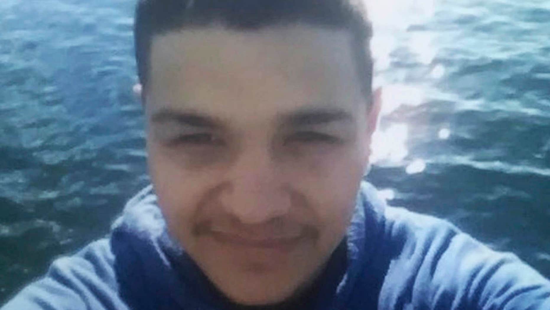 This undated photo provided by the law firm Public Counsel shows Daniel Ramirez Medina, 23, who was was brought to the U.S. illegally as a child but was protected from deportation by President Barack Obama's administration.