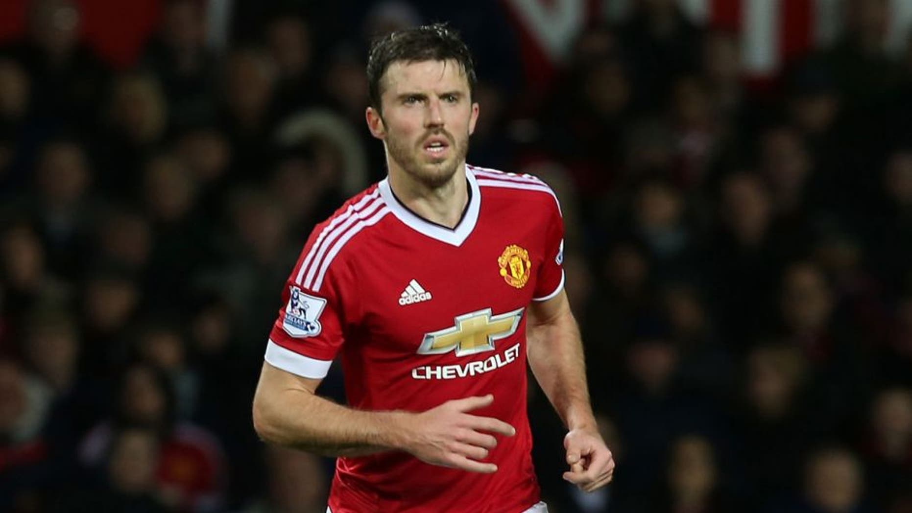 MANCHESTER, ENGLAND - DECEMBER 19: Michael Carrick of Manchester United in action during the Barclays Premier League match between Manchester United and Norwich City at Old Trafford on December 19, 2015 in Manchester, England. (Photo by Matthew Peters/Man Utd via Getty Images)