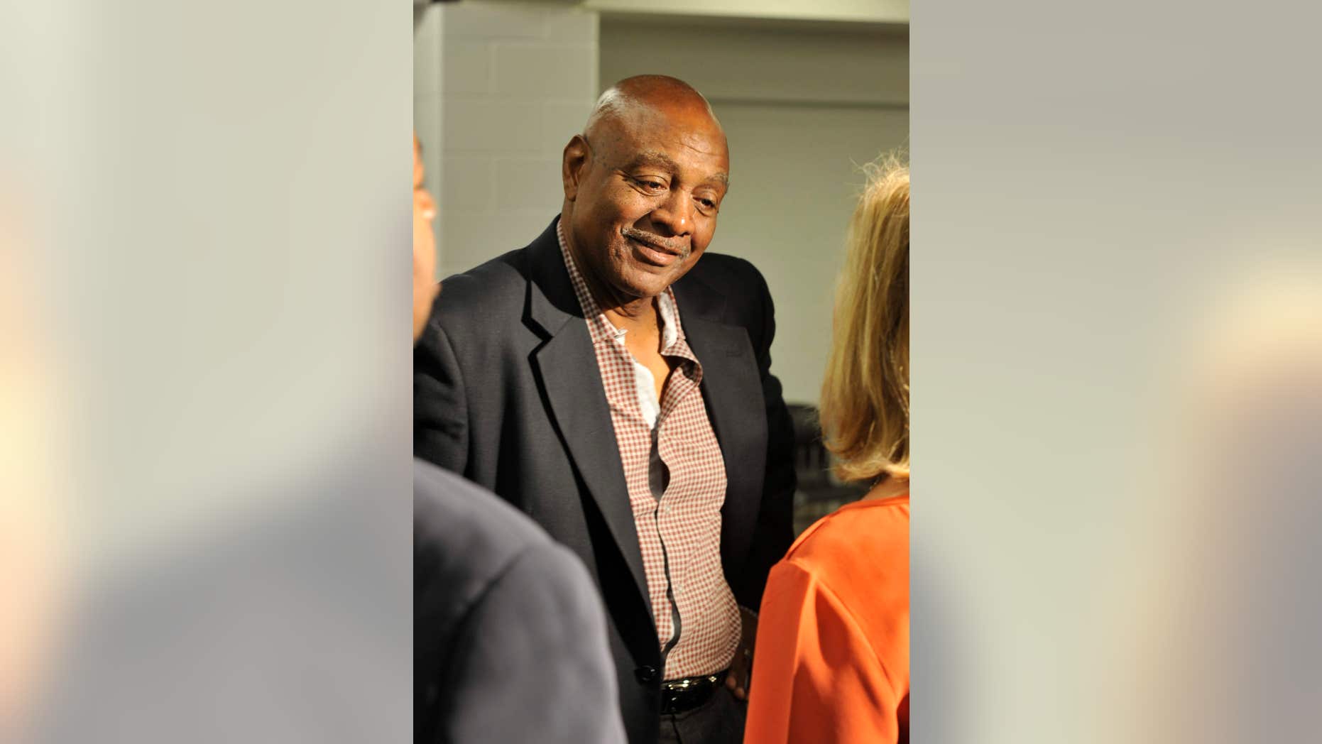 FILE_This Wednesday, May 29, 2013, file photo shows former NFL player Reggie Rucker after a news conference for Hall of Fame running back Jim Brown, in Cleveland.