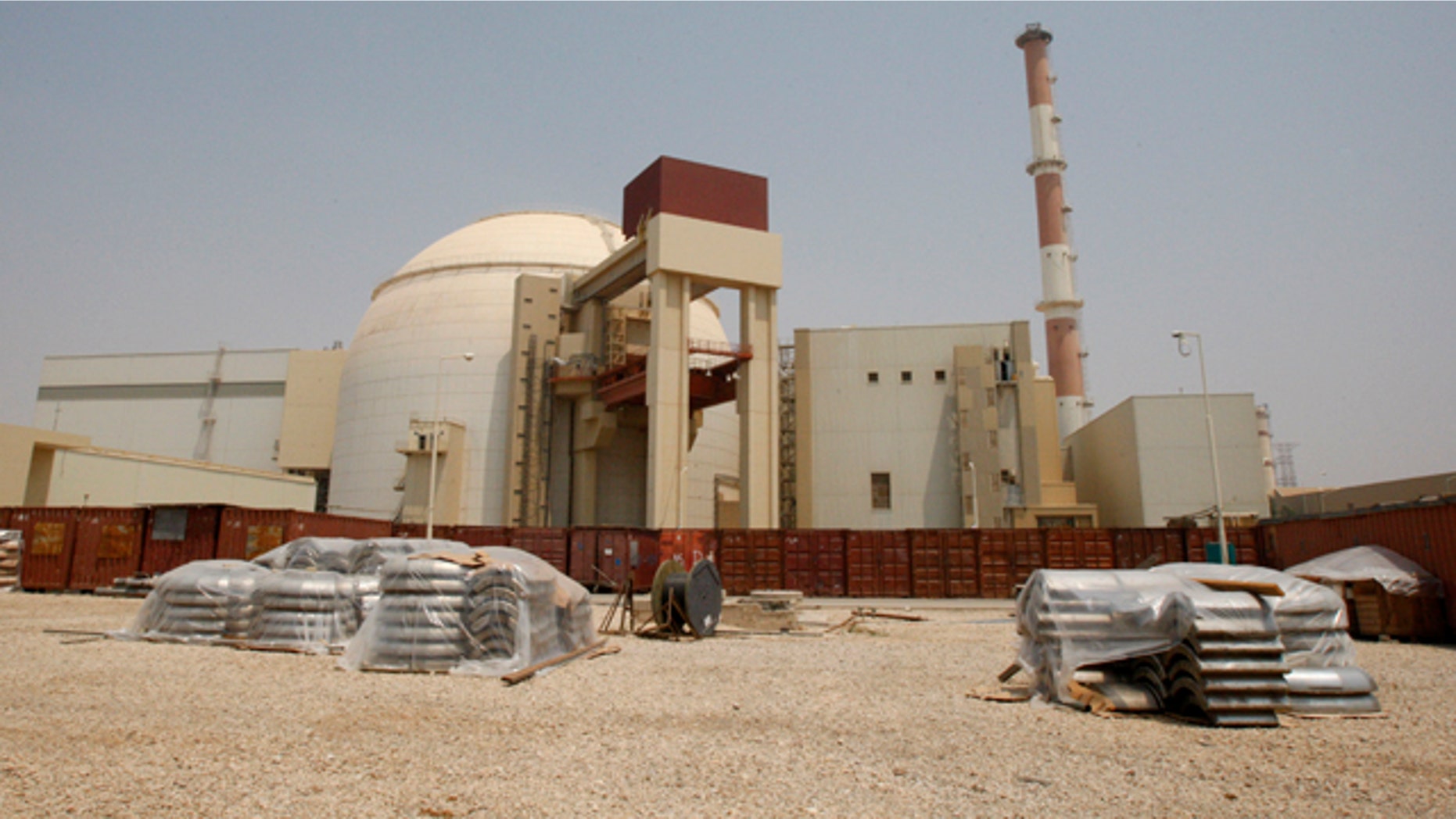 In this Saturday, Aug. 21, 2010, file photo, the reactor building of the Bushehr nuclear power plant is seen, outside the southern city of Bushehr, Iran.