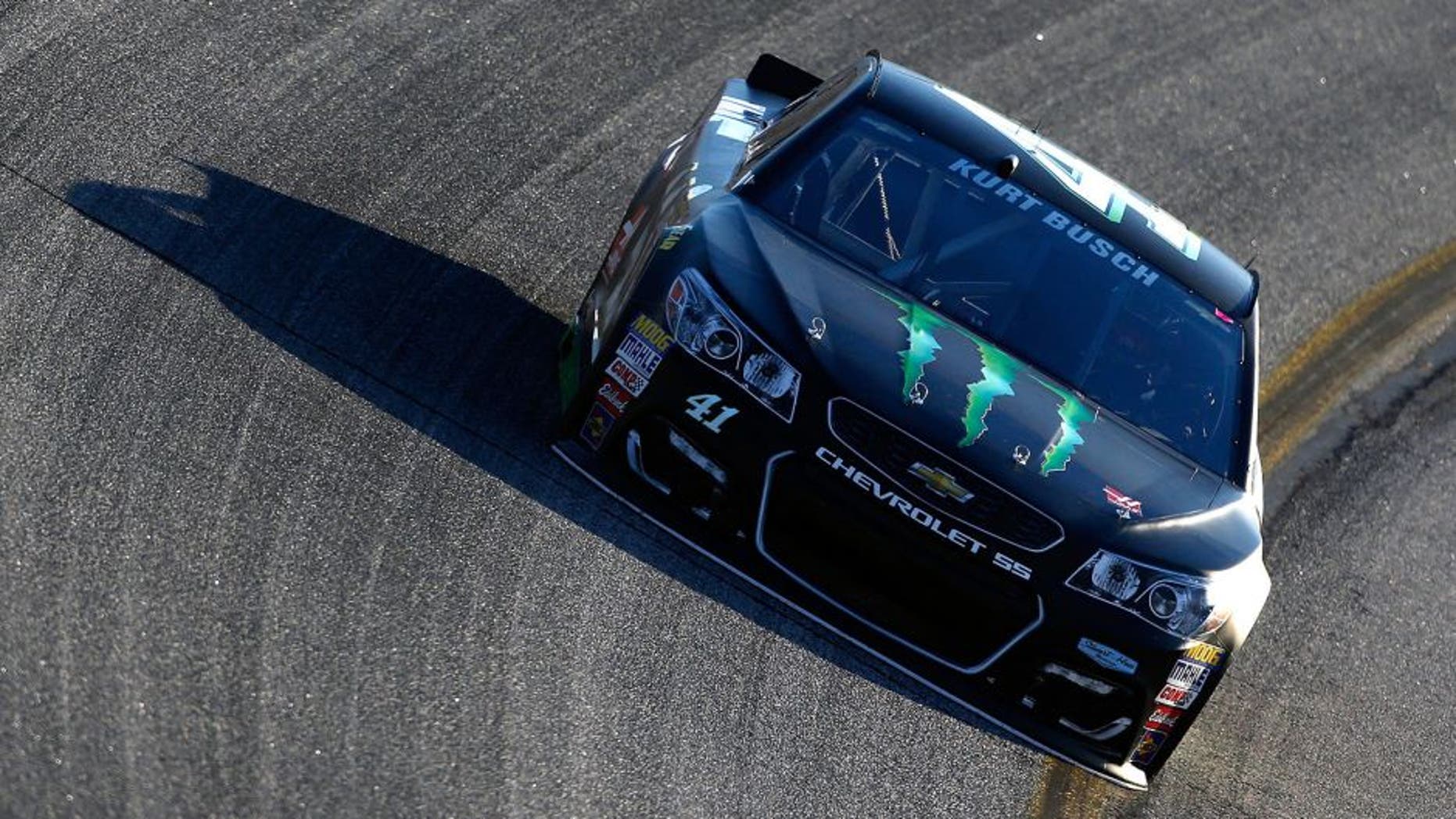 HAMPTON, GA - FEBRUARY 26: Kurt Busch drives the #41 Monster Energy/Haas Automation Chevrolet during qualifying for the NASCAR Sprint Cup Series Folds of Honor QuikTrip 500 at Atlanta Motor Speedway on February 26, 2016 in Hampton, Georgia. (Photo by Jeff Zelevansky/Getty Images)