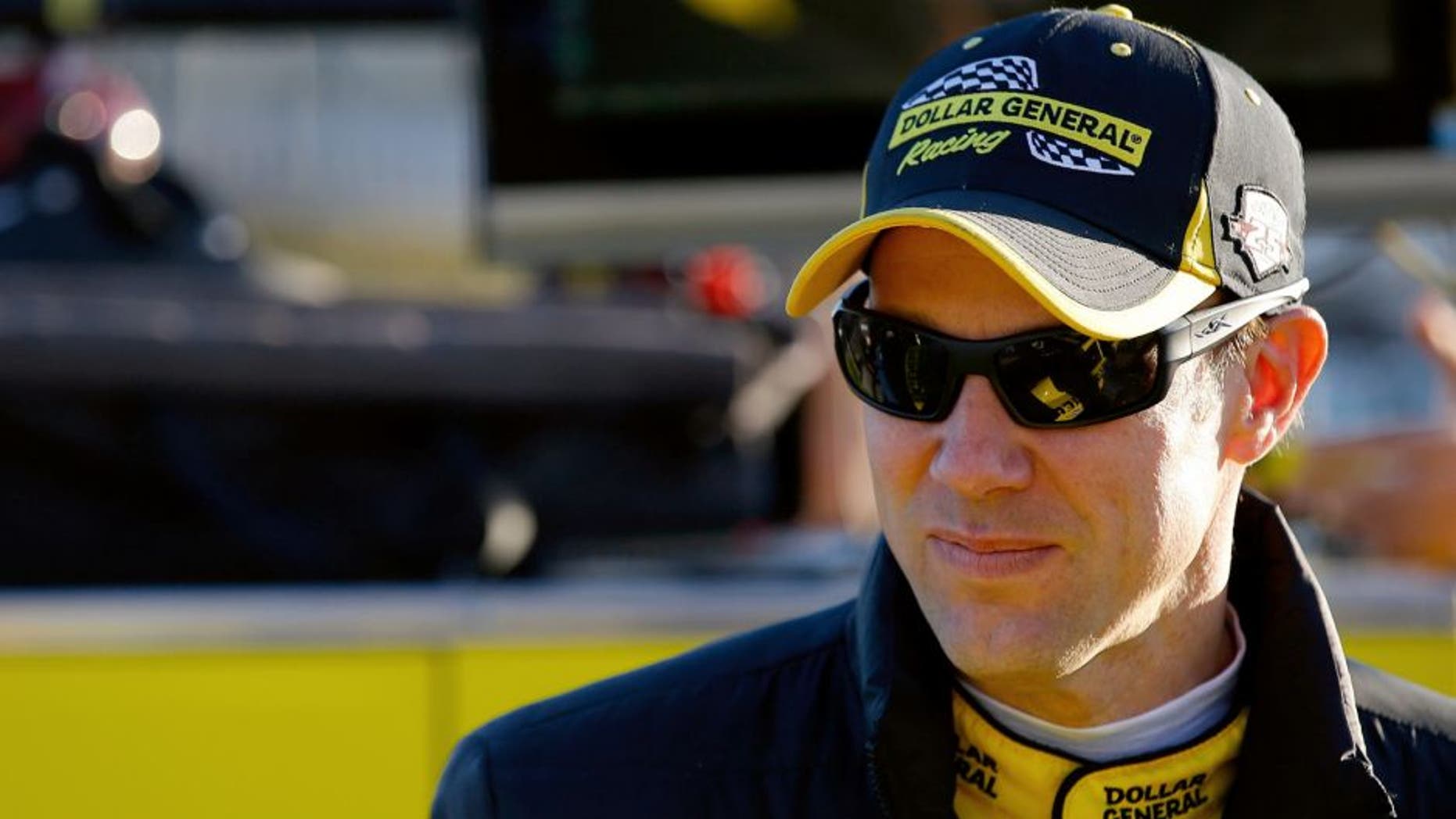 HAMPTON, GA - FEBRUARY 26: Matt Kenseth, driver of the #20 Dollar General Toyota, stands on the grid during qualifying for the NASCAR Sprint Cup Series Folds of Honor QuikTrip 500 at Atlanta Motor Speedway on February 26, 2016 in Hampton, Georgia. (Photo by Kevin C. Cox/Getty Images)