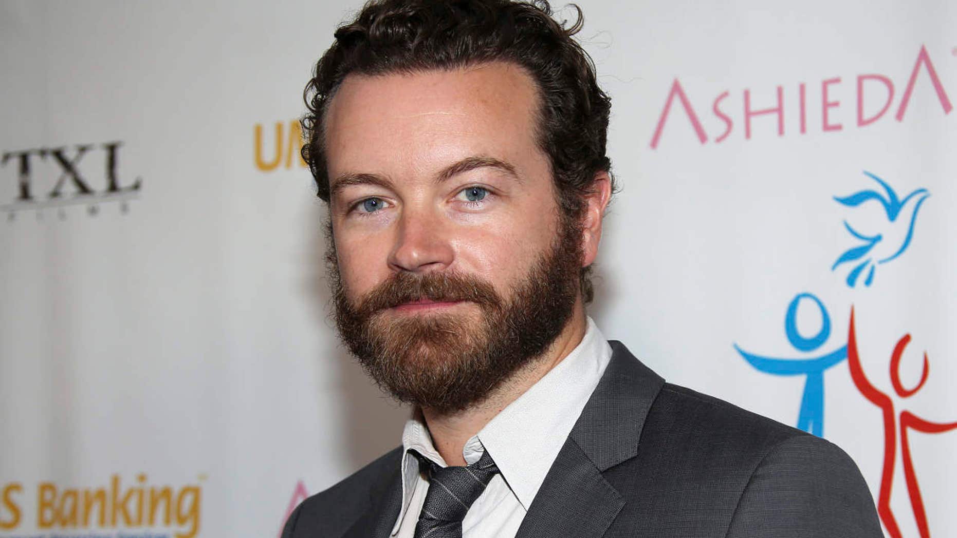 FILE - In this March 24, 2014 file photo, actor Danny Masterson arrives at Youth for Human Rights International Celebrity Benefit at Beso Hollywood in Los Angeles.