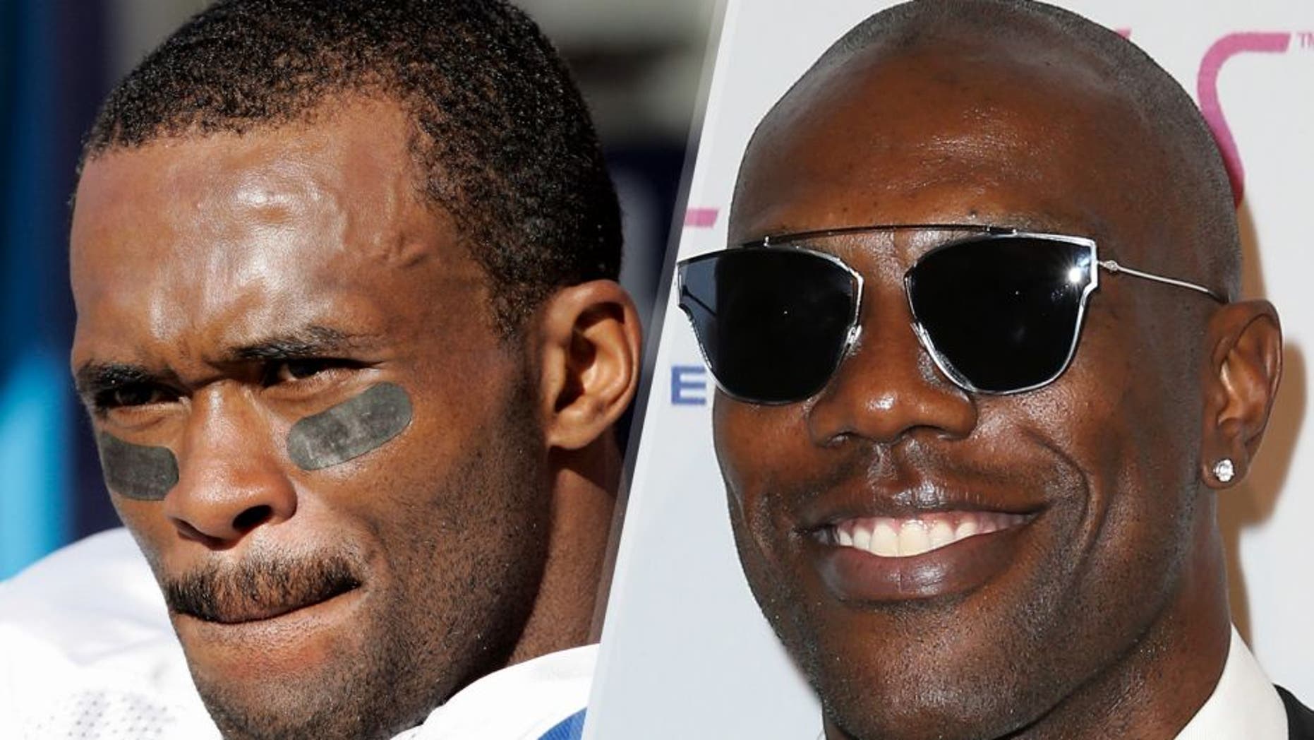 Colts wide receiver Marvin Harrison on the sidelines as the Indianapolis Colts defeated the San Francisco 49ers by a score of 28 to 3 at Monster Park, San Francisco, California, October 9, 2005. (Photo by Robert B. Stanton/NFLPhotoLibrary) Terrell Owens attends Norby Walters' 26th Annual Night of 100 Stars Oscar Viewing at The Beverly Hilton Hotel on February 28, 2016 in Beverly Hills, California. (Photo by Phillip Faraone/Getty Images)
