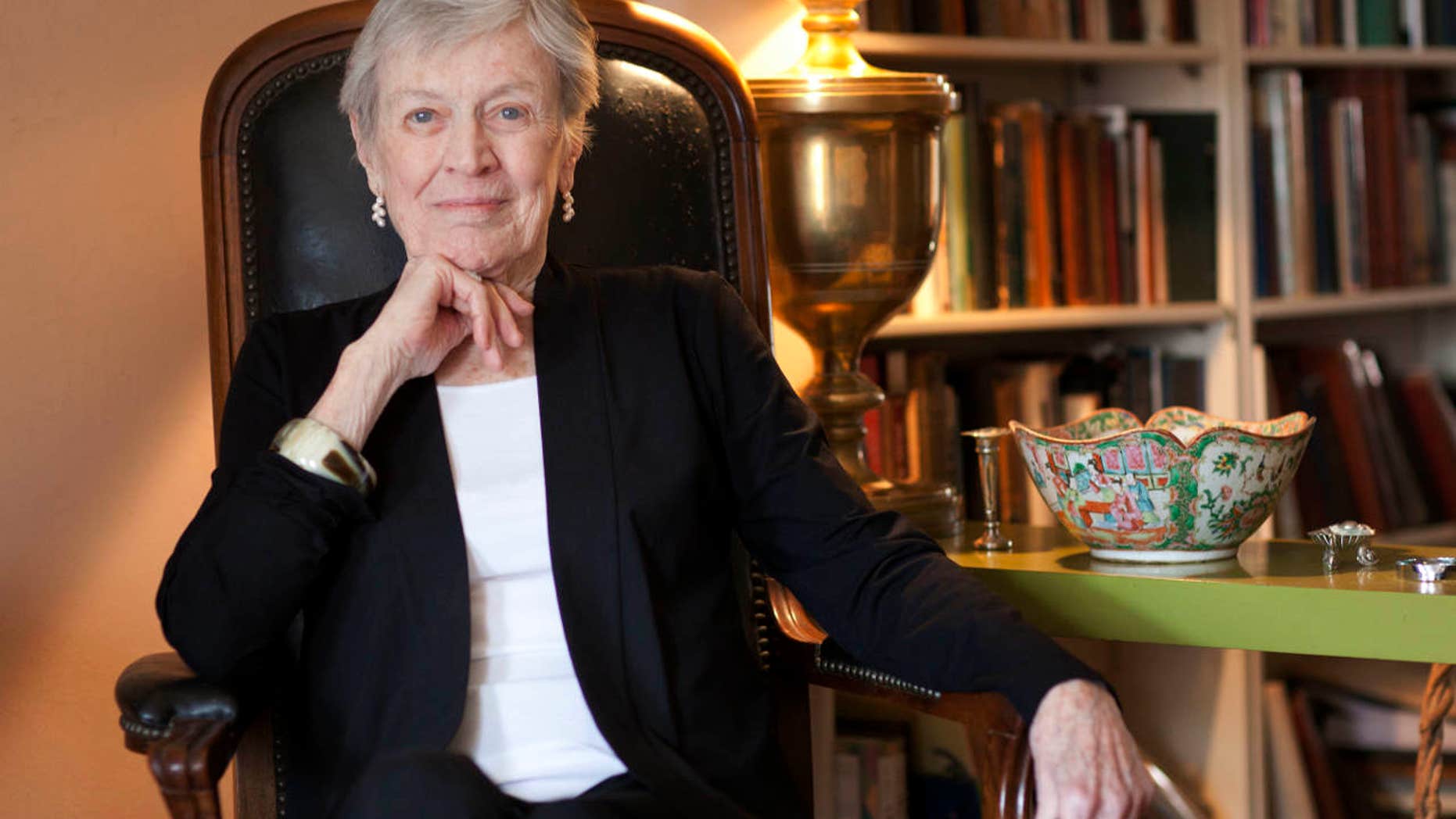 FILE - In this March 24, 2011 photo, author Paula Fox poses for a portrait in New York.
