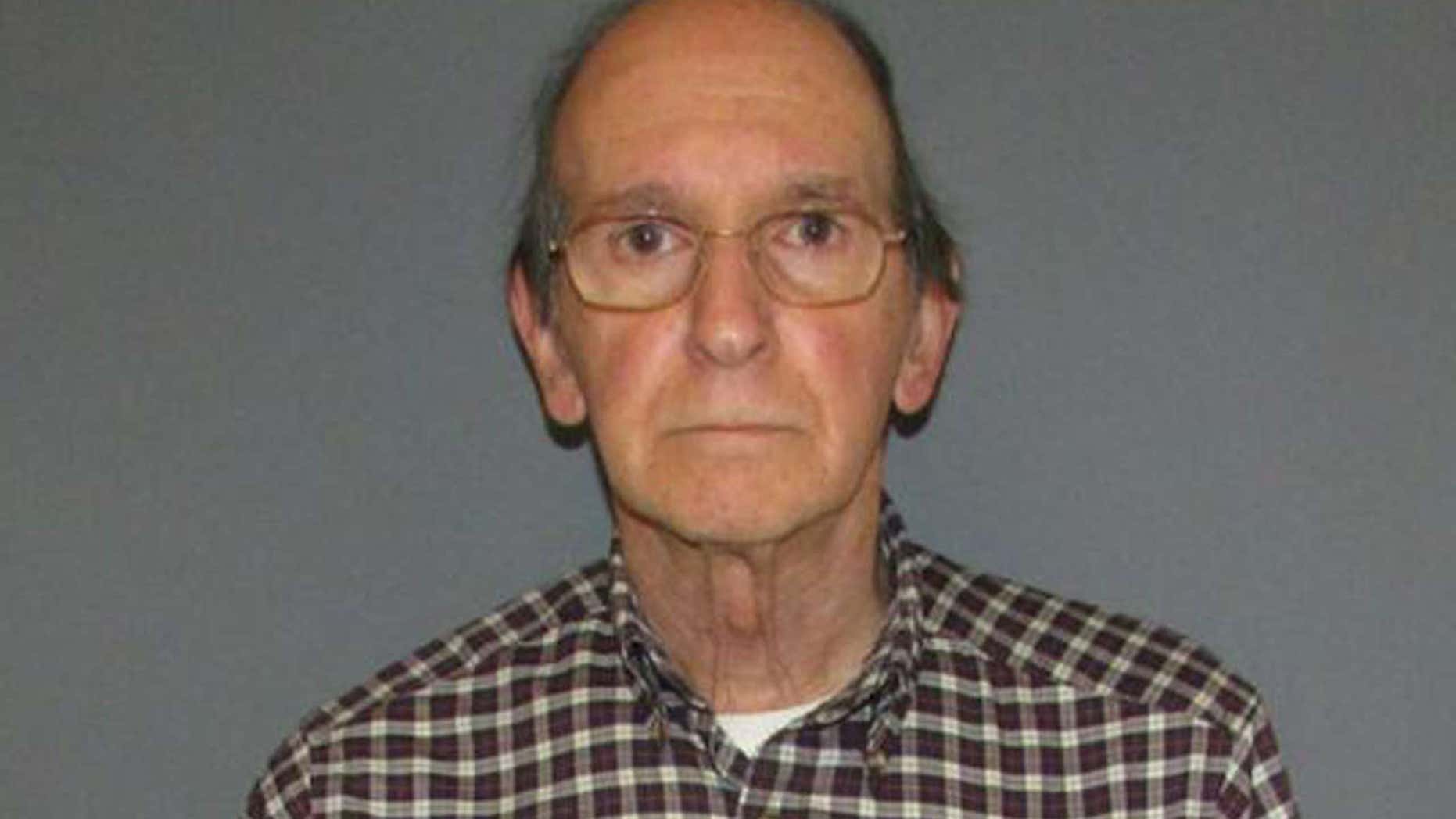 Carl Puia, 74, is accused of destroying several Kim Kardashian selfie books at a Conn. book store.