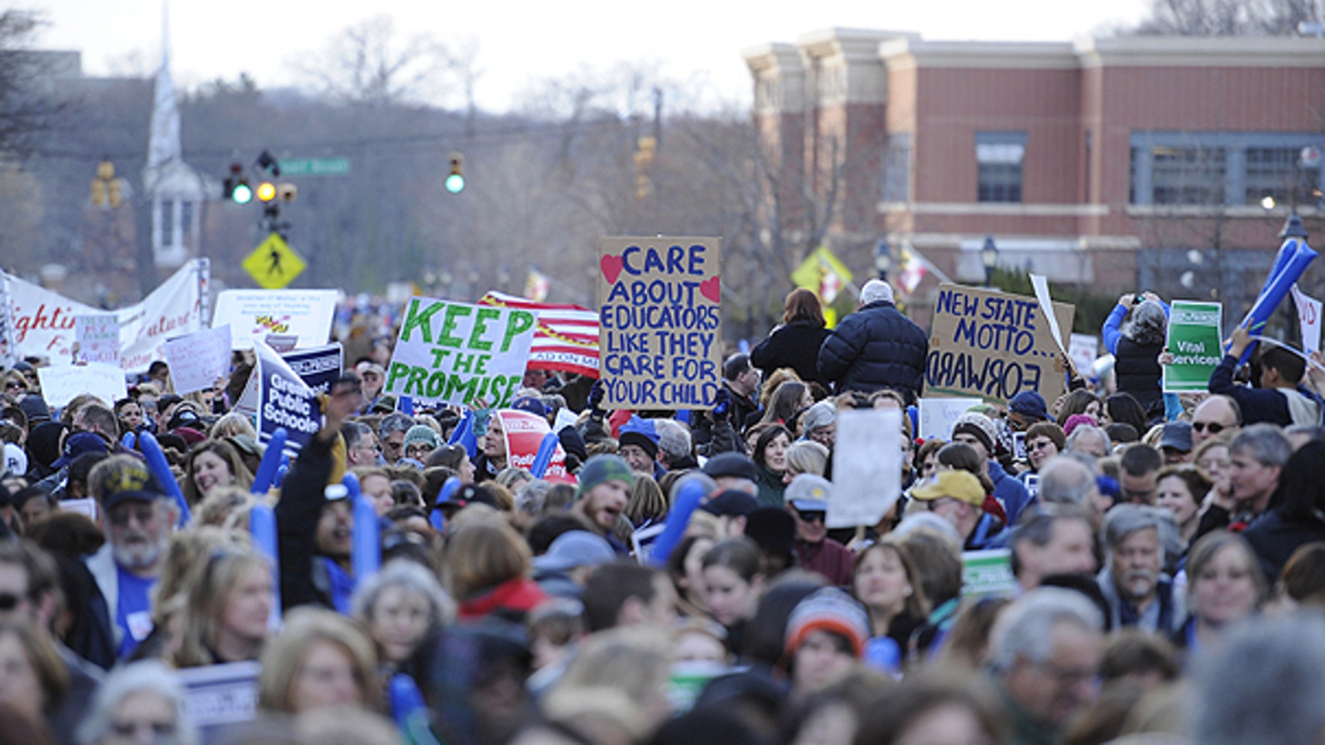 Unions Rally by Thousands Against Maryland Governor's Plan Fox News Unions Rally by Thousands Against Maryland Governor's Plan Fox News