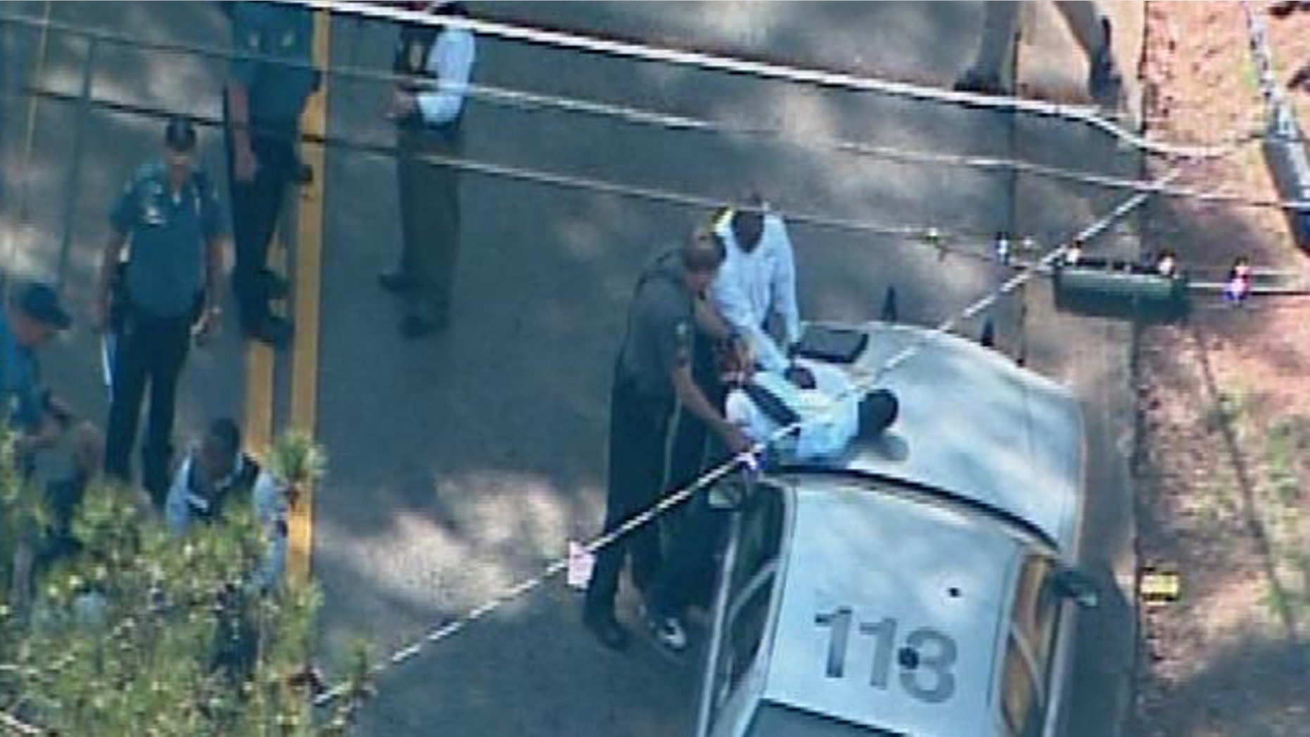 March 22: An unidentified suspect is arrested after an Athens, Ga., police officer was shot and killed.