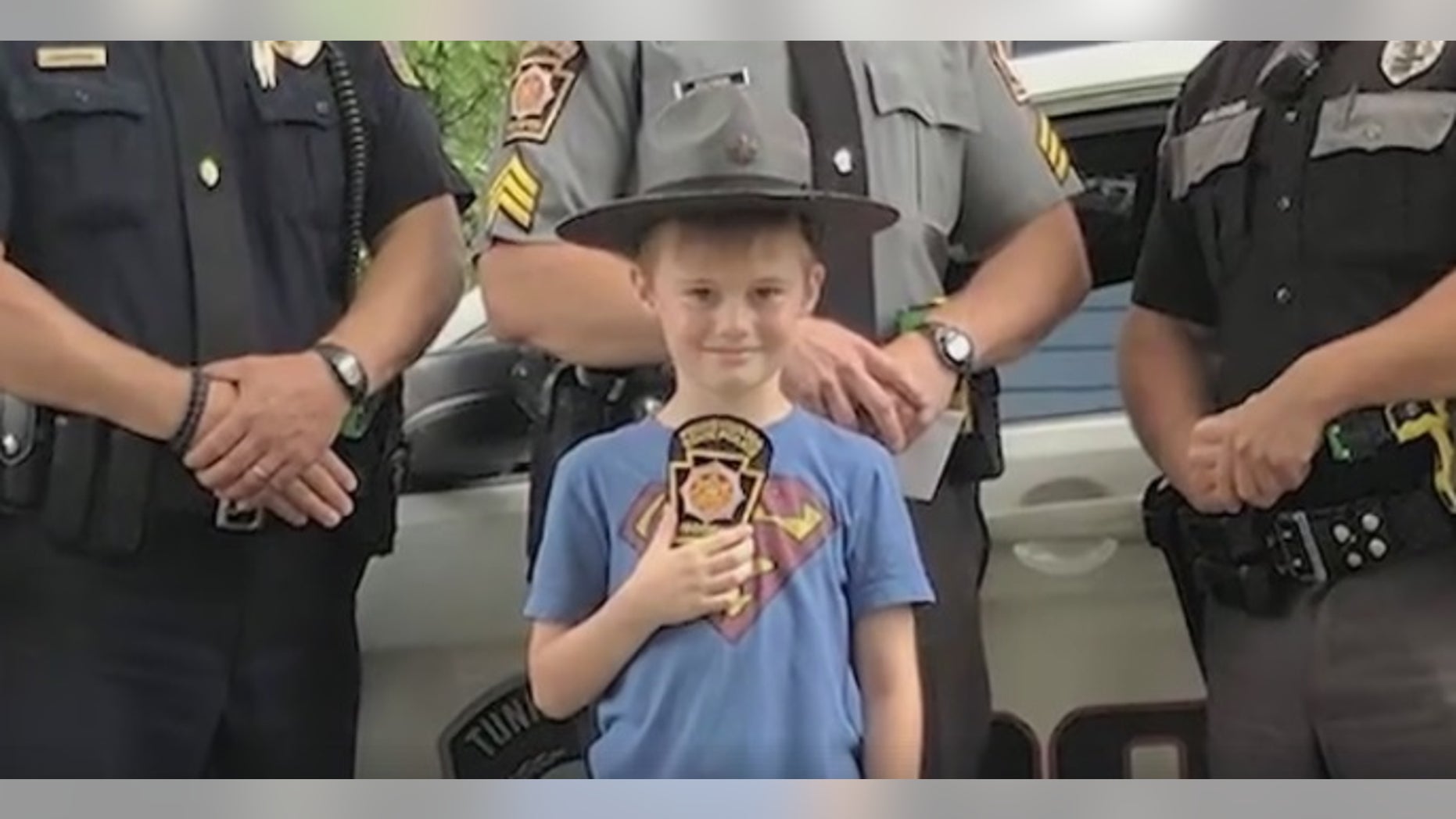 Owen with Pennsylvania State Police