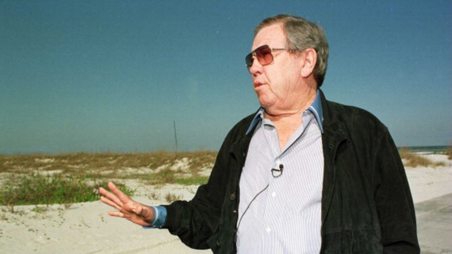 Bill France Jr., who transformed NASCAR from a small Southern sport into a billion-dollar conglomerate during his 31 years as chairman, shown in this February 1998 file photo, died Monday, June 4, 2007. He was 74. (Photo by Jeff SIner/Charlotte Observer/MCT via Getty Images)