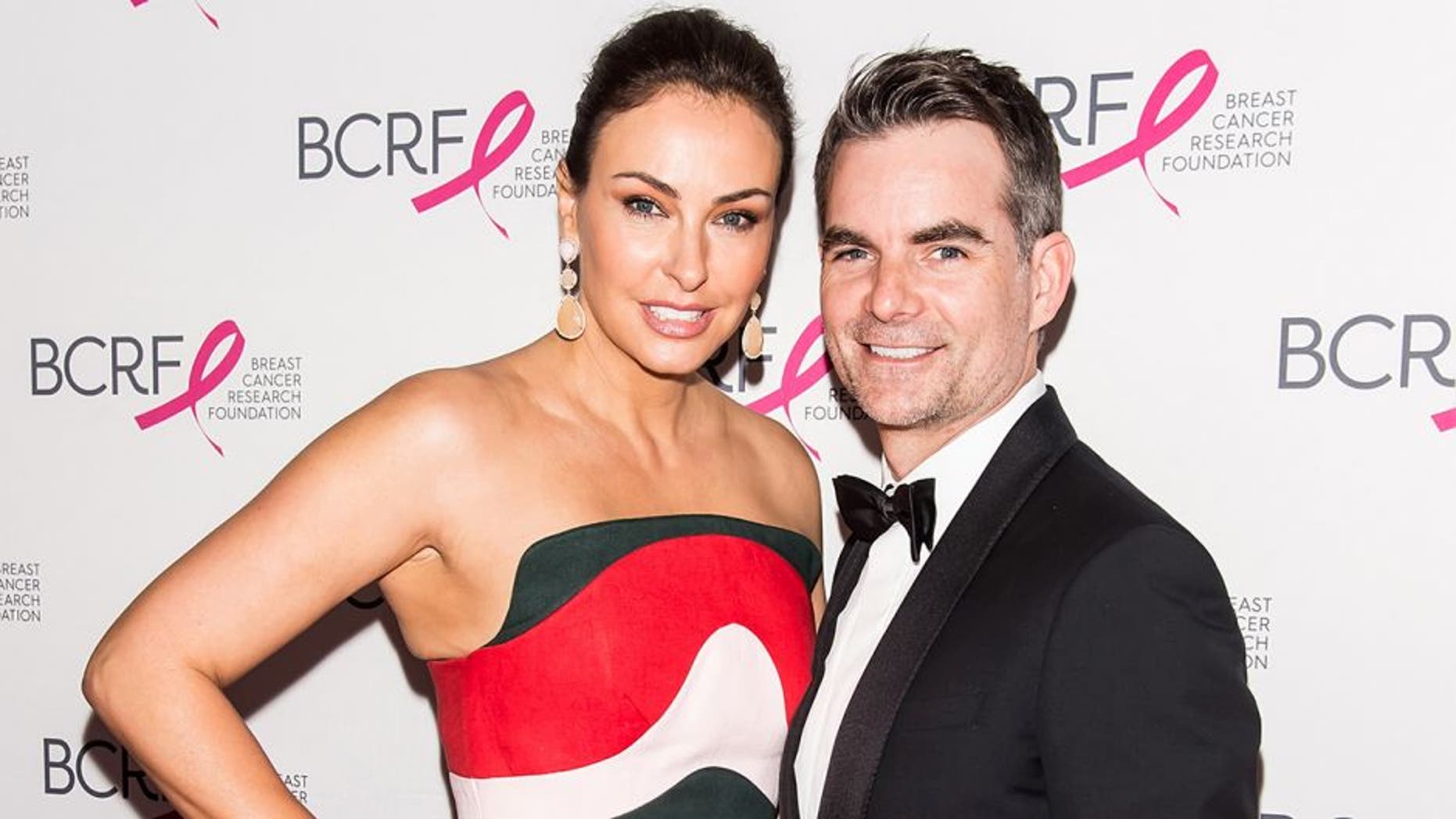 NEW YORK, NEW YORK - APRIL 12: Model Ingrid Vandebosch and Professional Race Car driver Jeff Gordon attend the 2016 Breast Cancer Research Foundation Hot Pink Party at The Waldorf=Astoria on April 12, 2016 in New York City. (Photo by Gilbert Carrasquillo/FilmMagic)