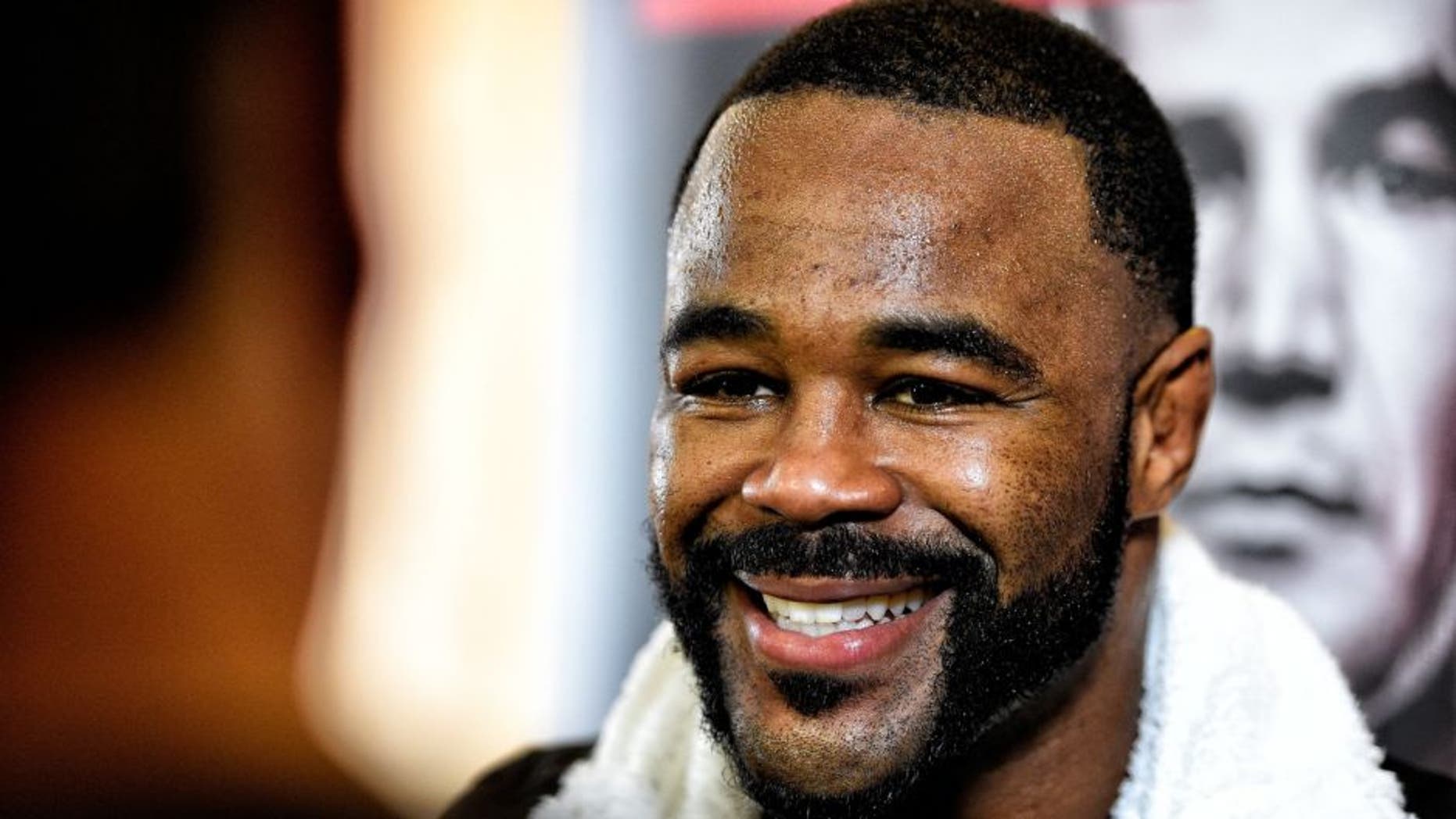 TAMPA, FL - APRIL 14: Rashad Evans holds an open workout for fans and media at Tigers World Gym on April 14, 2016 in Tampa, Florida. (Photo by Jeff Bottari/Zuffa LLC/Zuffa LLC via Getty Images)