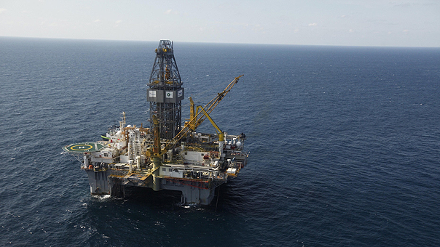 In this Sept. 18, 2010 file photo, the Development Driller III, which drilled the relief well and pumped the cement to seal the Macondo well, the source of the Deepwater Horizon rig explosion and oil spill, is seen in the Gulf Of Mexico, off the coast of Louisiana.