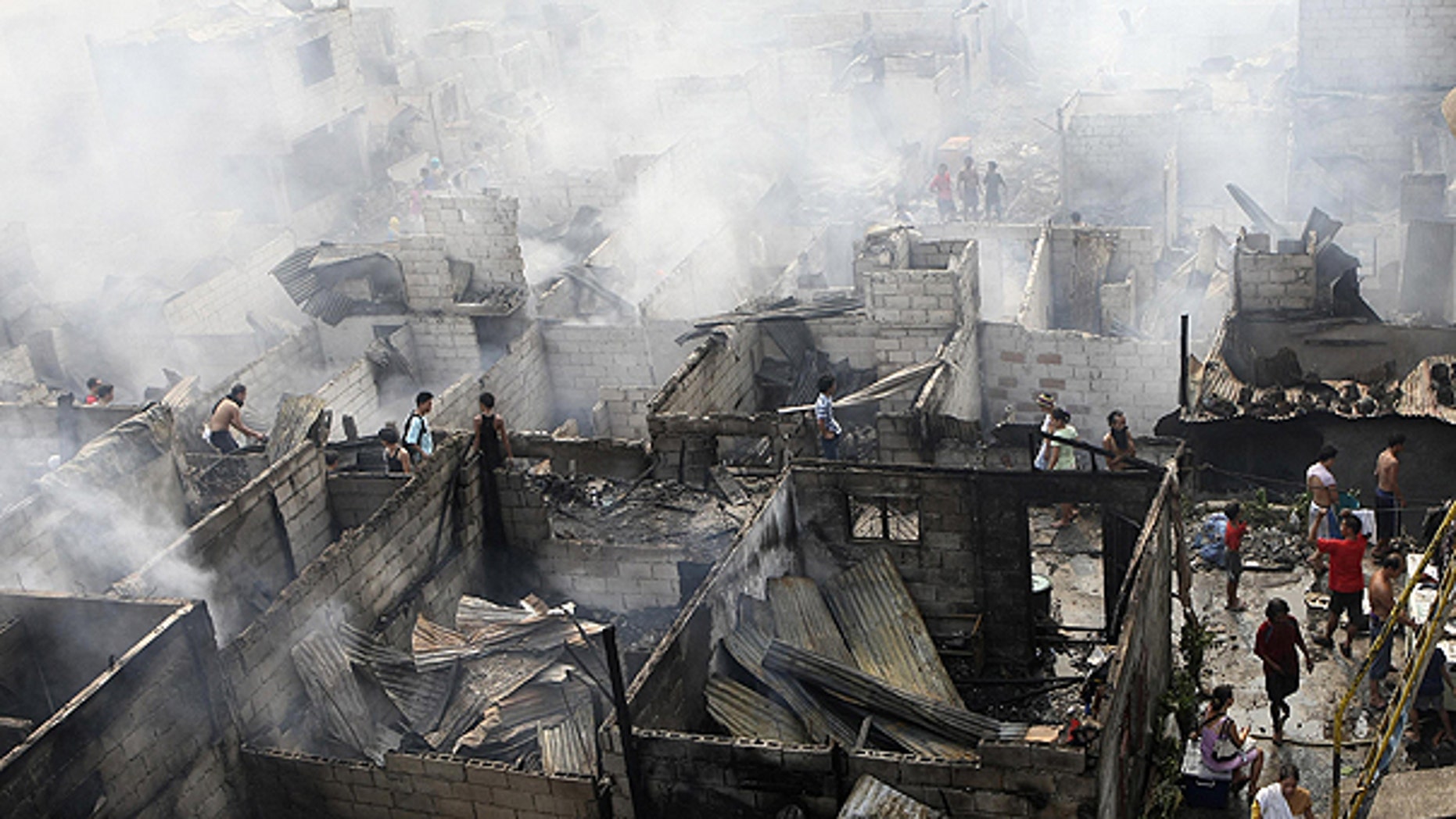Fire in Philippine Capital Leaves 8,000 Homeless | Fox News